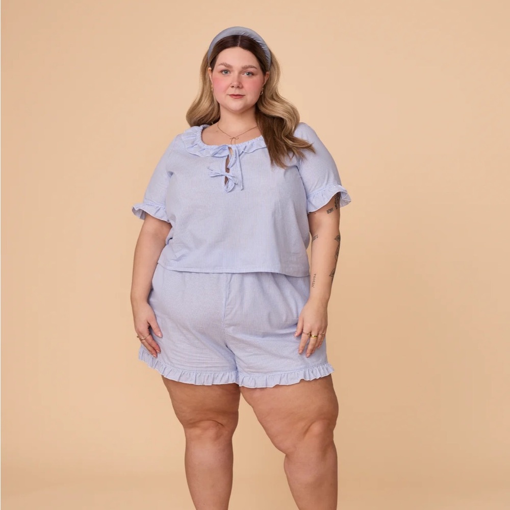 Nettles Tale Lillooet Ruffle Shorts